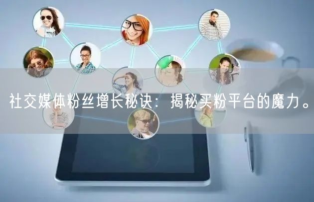 社交媒体粉丝增长秘诀：揭秘买粉平台的魔力。