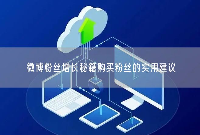 微博粉丝增长秘籍购买粉丝的实用建议