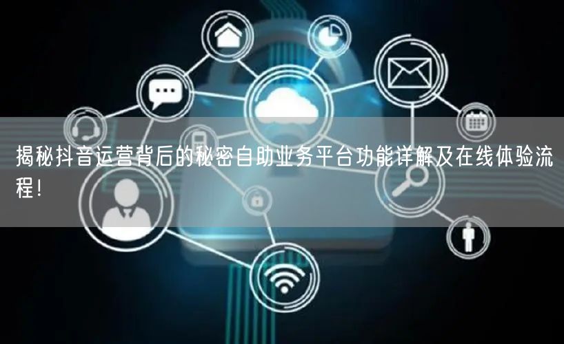 揭秘抖音运营背后的秘密自助业务平台功能详解及在线体验流程!