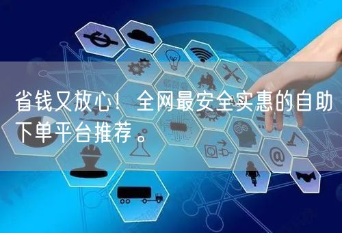 省钱又放心!全网最安全实惠的自助下单平台推荐。