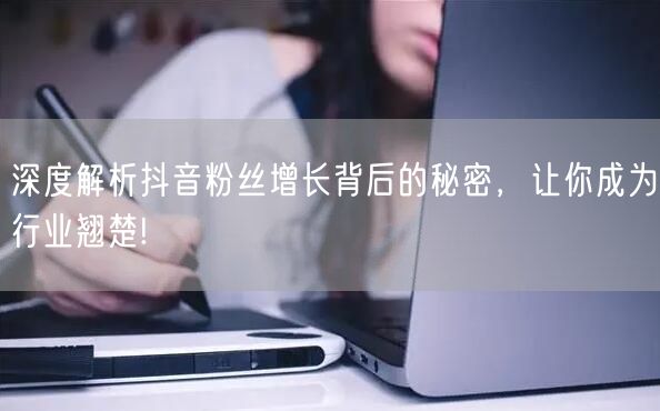 深度解析抖音粉丝增长背后的秘密，让你成为行业翘楚!